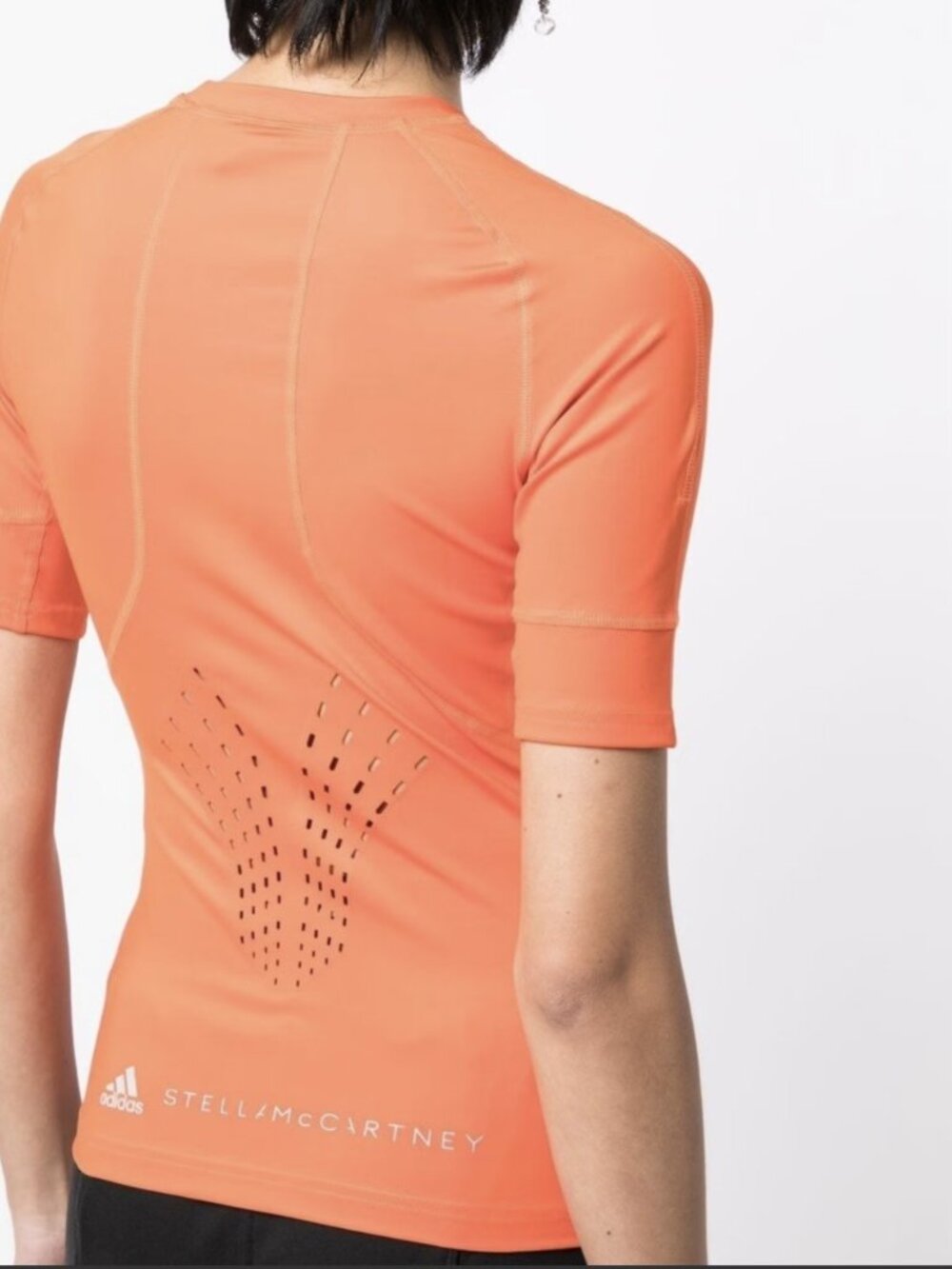 Adidas Stella McCartney TruePurpose Short Sleeve Training Shirt - Size XL - Picture 12 of 13